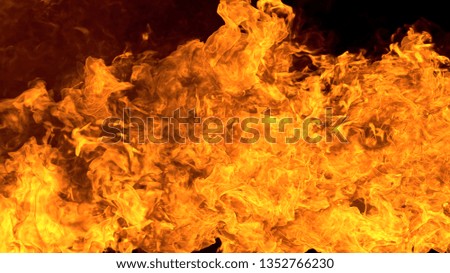 Fire flame background.