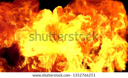 Fire flame background.
