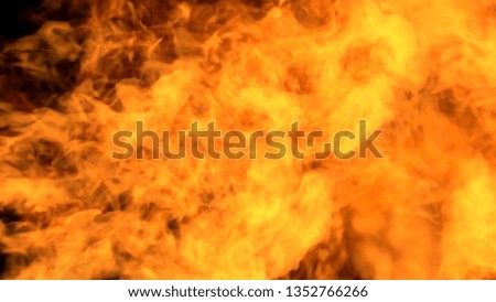 Fire flame background.