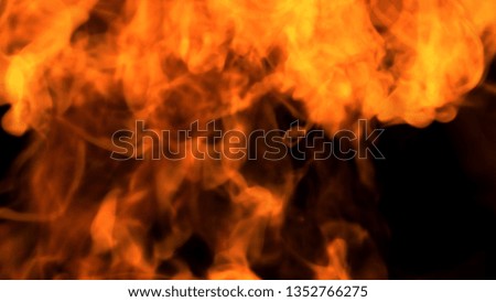 Fire flame background.