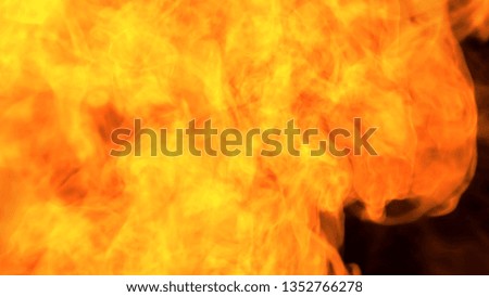 Fire flame background.