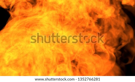 Fire flame background.