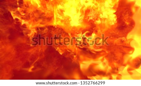 Fire flame background.
