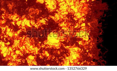 Fire flame background.