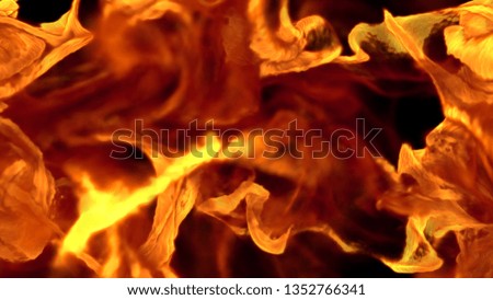 Fire flame background.