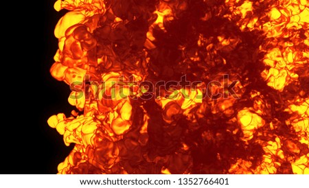 Fire flame background.