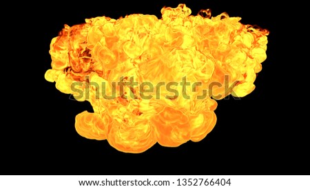 Fire flame background.