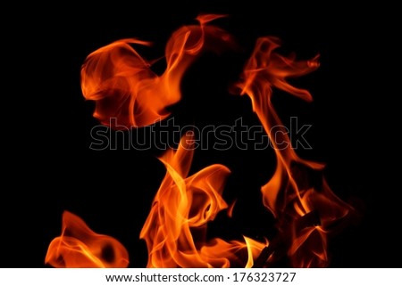 Similar – Image, Stock Photo Fire in the Sky Warmth