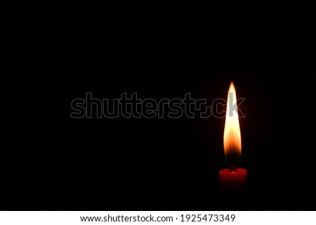 Fire, flame, candle, Red flame of Japanese candle