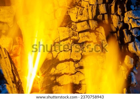 Fire flame Creates a warm and cozy atmosphere Provides warmth in cold weather Used for cooking and grilling outdoors Can be hazardous if mishandled