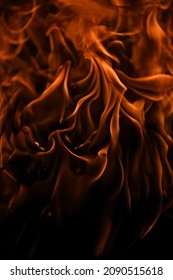 Fire Flame Motion Pattern Abstract Texture. Burning Fire, Flame Overlay Background.