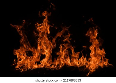 Fire Flame Motion Pattern Abstract Texture. Burning Fire, Flame Overlay Background.