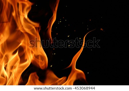 Similar – Image, Stock Photo Fire in the Sky Warmth