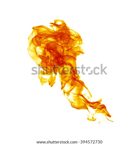 Fire flames