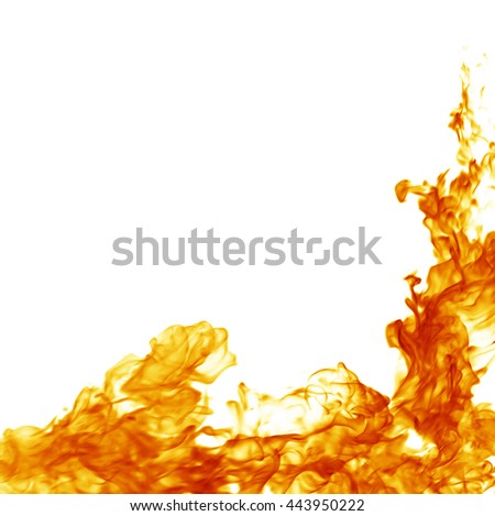 Fire flames