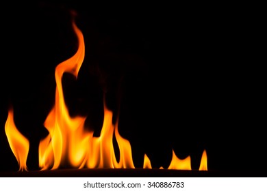 Fire flames background