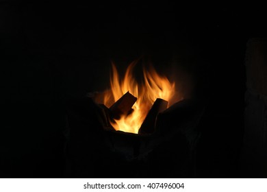 Fire flames background