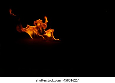 Fire flames background