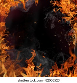 Fire Flames Background