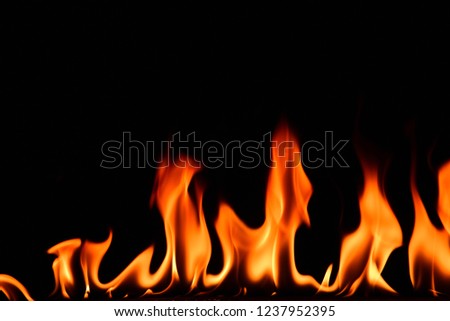 Fire flames background