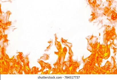 Fire On White Background Images, Stock Photos & Vectors | Shutterstock