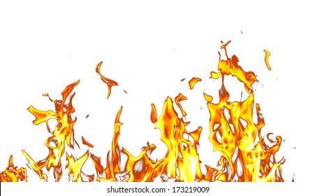 Abstract Fire Flames Background Free Space Stock Photo 494681221 ...