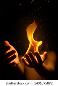 the fire in the hands