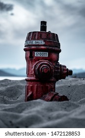 fire hydrant at the beach