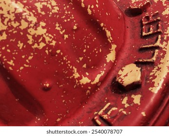 Fire Hydrant Red Close Up