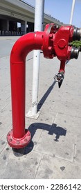Fire hydrant system is used to provide a powerful flow of water.