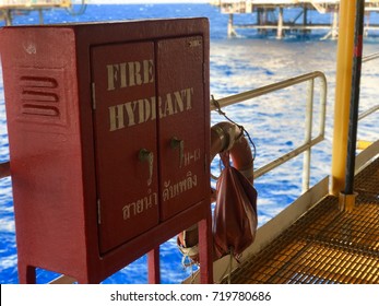 Fire Hydrant Tool Box standby in Process Oil and Gas at Offshore.