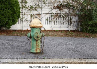 fire hydrant is a vital urban sentinel, standing ready to combat flames with its vibrant red hue. Symbolizing safety and emergency response, this metal sentinel provides a lifeline for firefighters