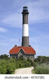 Fire Island Lighthouse, Long Island, NY Vertical