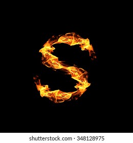 333 Fiery letter s font Images, Stock Photos & Vectors | Shutterstock