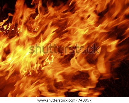 Fire in macro