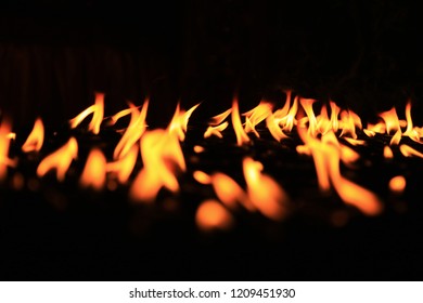 Fire in the night