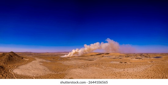 Fire off El Mirage road off the 138 shot with a DJI Mavic air 2S from 250 feet above ground level. 