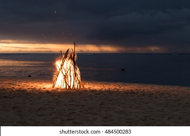 Fire On The Beach