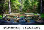 Fire Pit at the Amnicon Falls State Park in Wisconsin