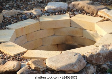 Stone Fire Pit Images Stock Photos Vectors Shutterstock