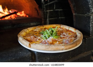 fire and pizza