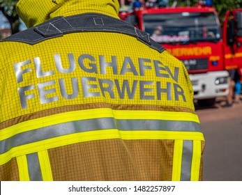Fire Protection Airport Fire Brigade In Germany
