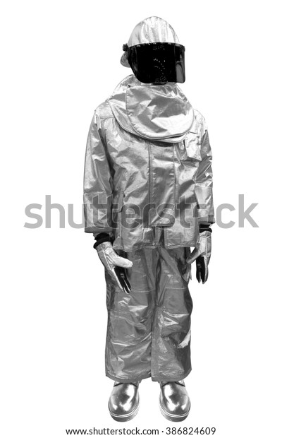 Fire Proximity Suit Protect Firefighter High Stock Photo (Edit Now ...