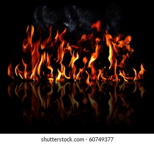 fire reflection