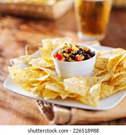 Fire Roasted Black Bean And Corn Salsa