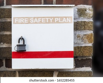 A Fire Safety Plan Box For The Fire Fighters