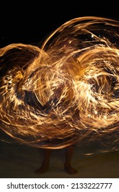 Fire show at the beach