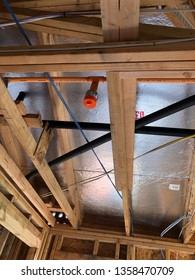 Fire Sprinkler Installation In Custom Home