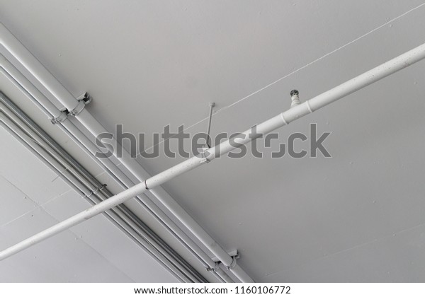 Fire Sprinkler System On Ceiling Ceiling Stock Photo Edit Now