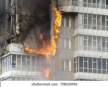 A Fire In A Tall Building